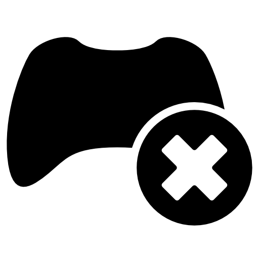 Rest game control interface symbol