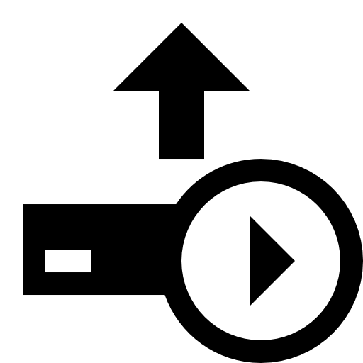 Upload run button