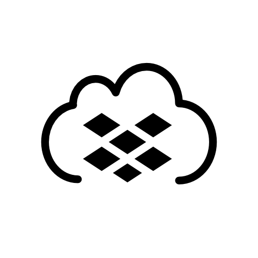 Surveillance cloud symbol