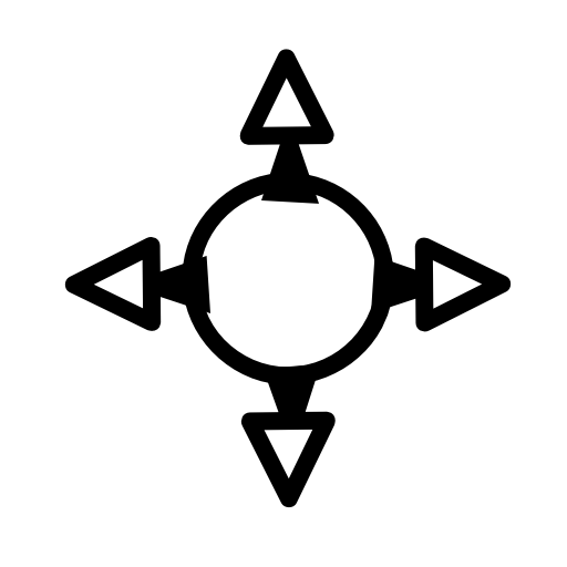 Circle with arrows