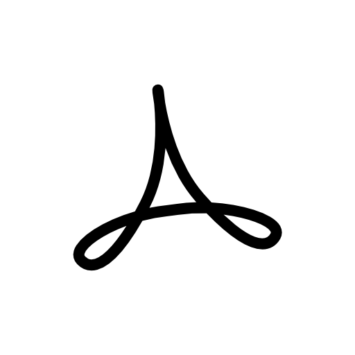 Adobe reader Symbol