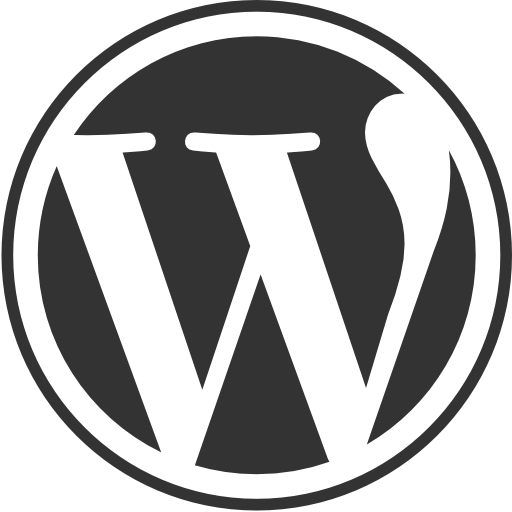 Wordpress circular website logo