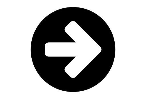 Arrow pointing right in a circle