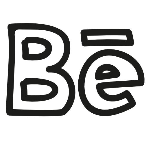 Behance hand drawn symbol