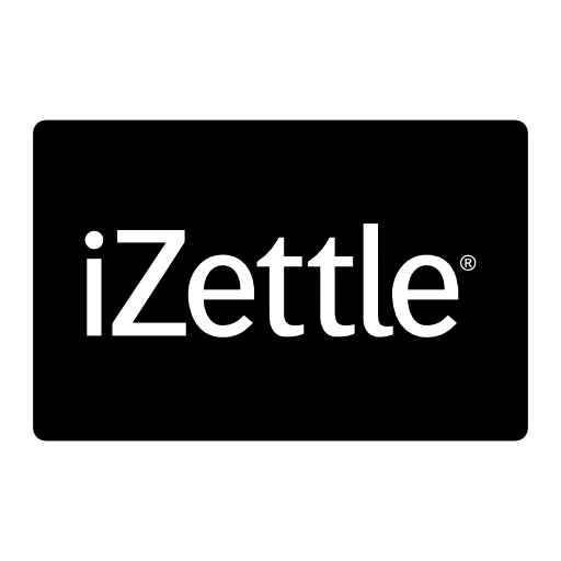 Izettle logo of pay card