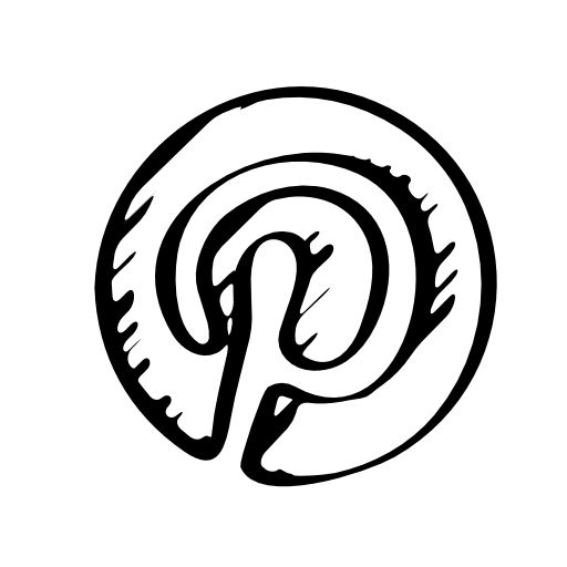 Pinterest sketched logo