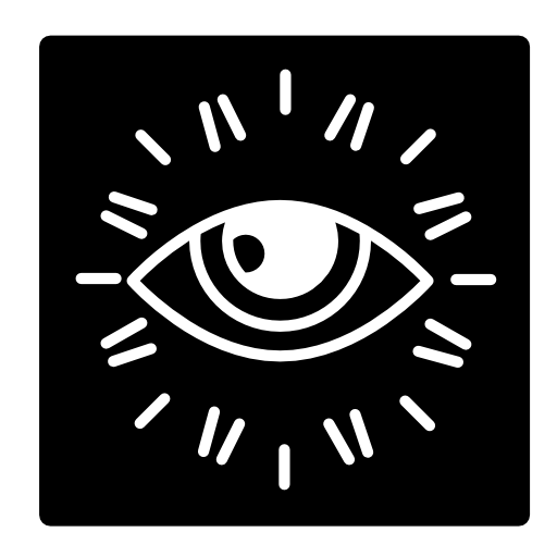 Surveillance eye logo