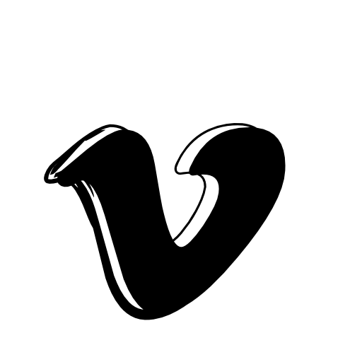 Vimeo sketched logo variant