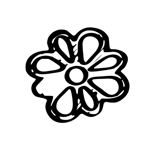 ICQ sketched social logo
