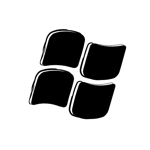 Windows sketched logo variant