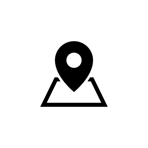Placeholder on a map