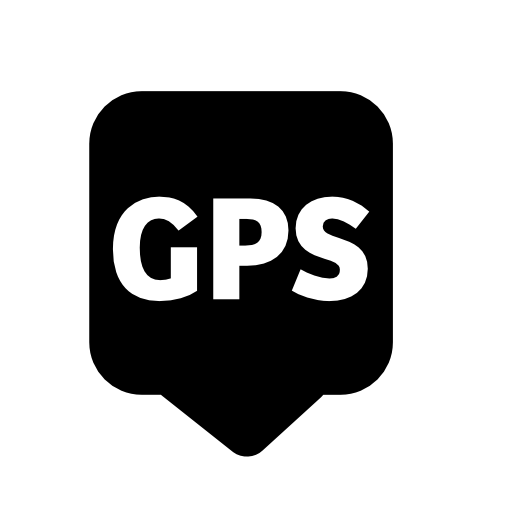 GPS phone interface symbol