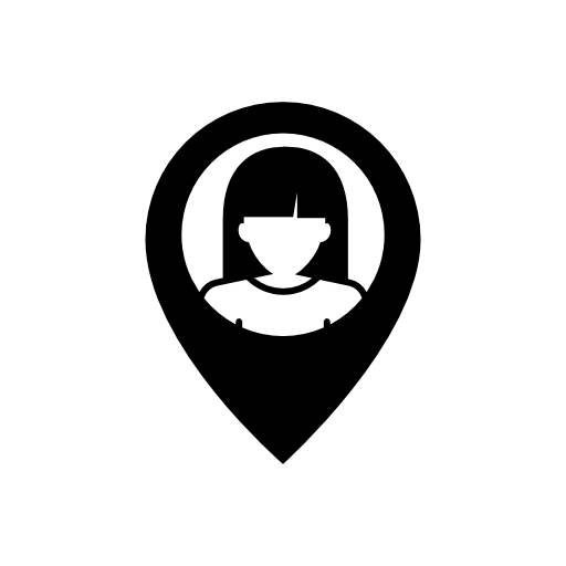 Female user localization mark