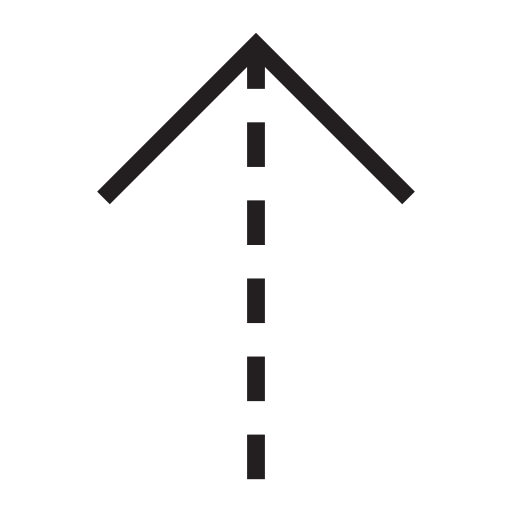 Arrow up, IOS 7 interface symbol