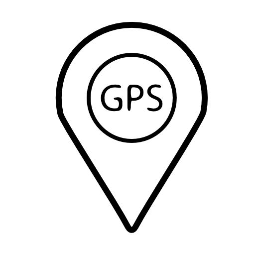 GPS phone interface symbol