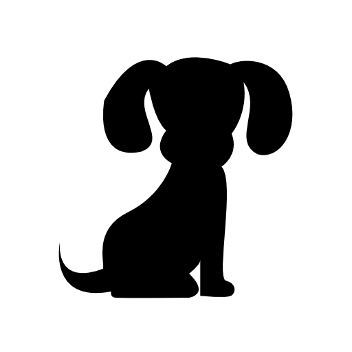 Dog small pet silhouette