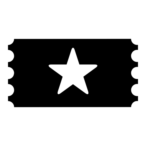Rugby flag with a star
