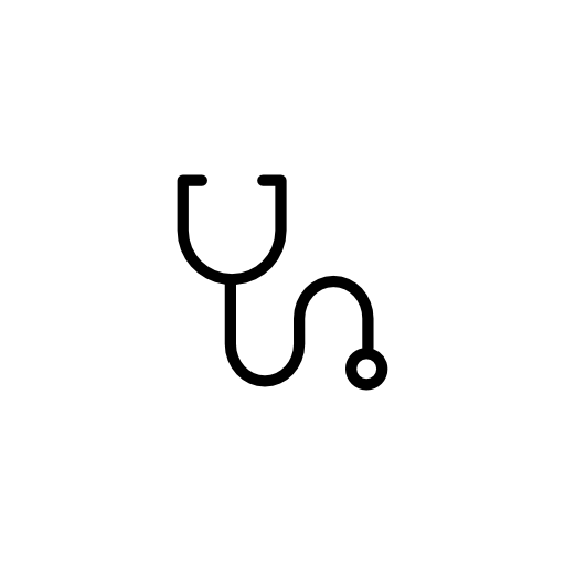 Stethoscope outline variant