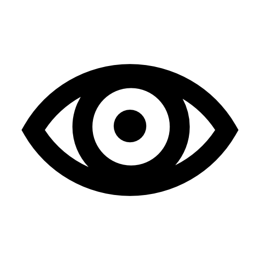 Eye with thick outline variant