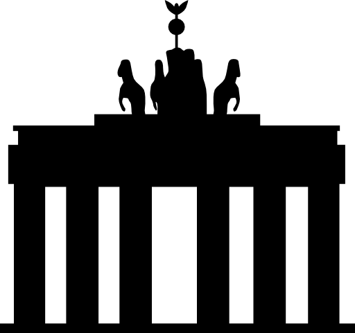 Brandenburg Gate in Berlin (Germany)