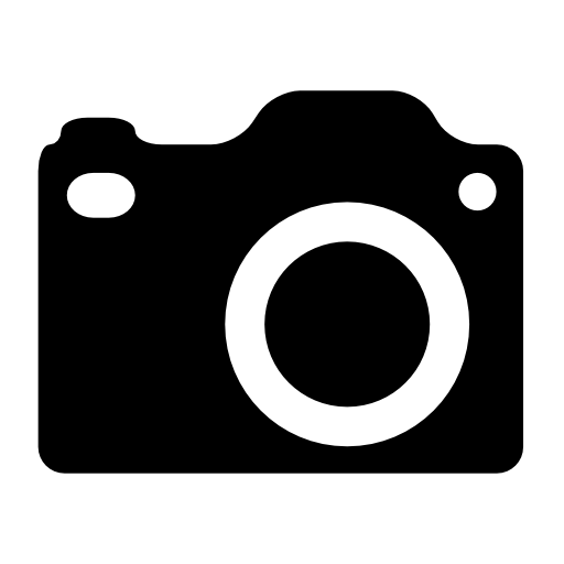 DSLR camera silhouette