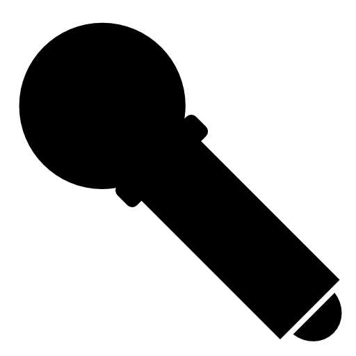 Microphone variant silhouette