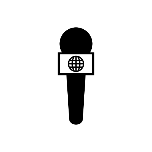 Microphone for journalists