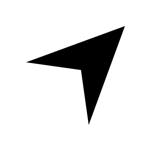 Directional upper right arrow