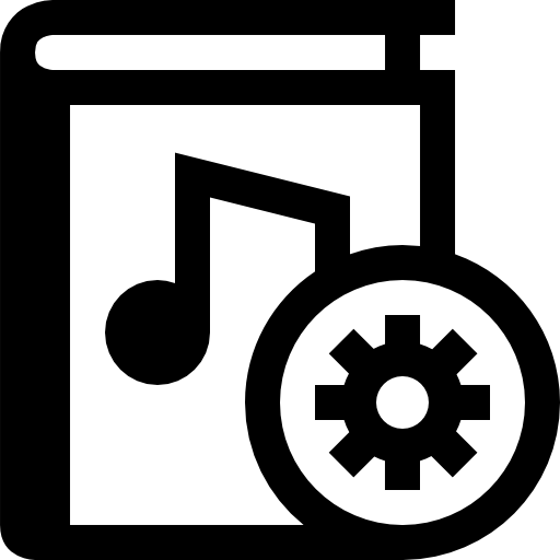 Audio book settings button