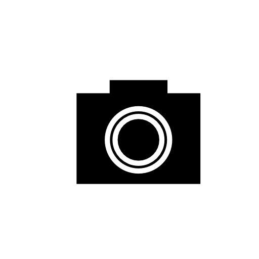 Digital camera in black