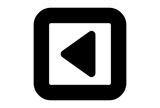 Video play square button