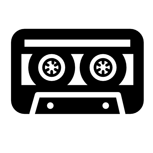 Cassette tape variant with white details