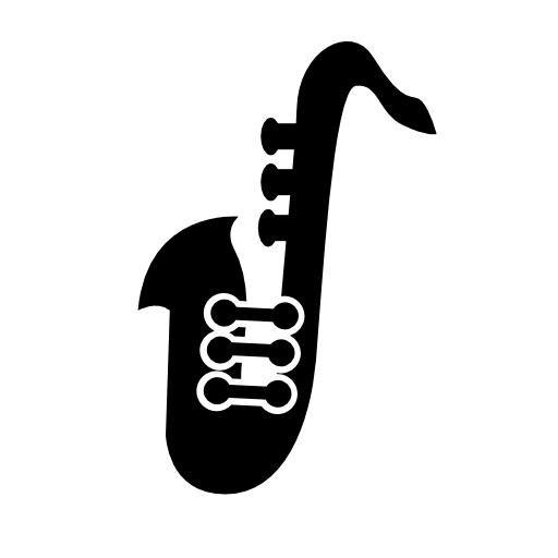 Saxophone variant silhouette