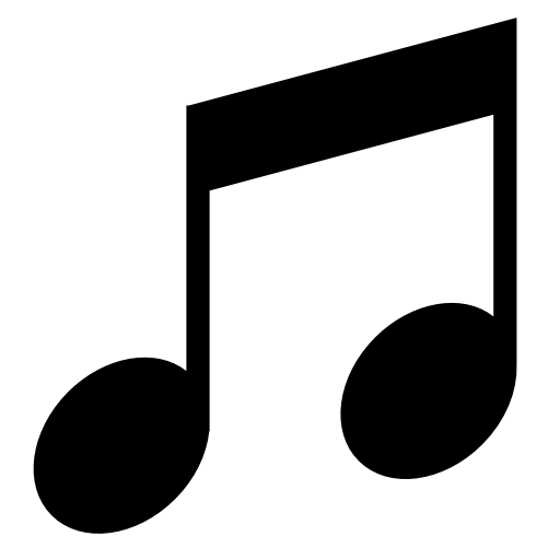 Musical double note shape