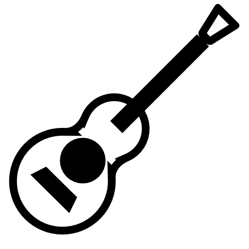 Guitar of classical type