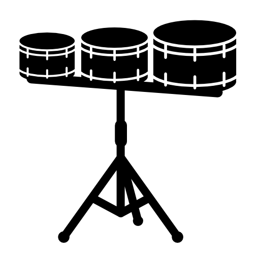 Snare drums with stand