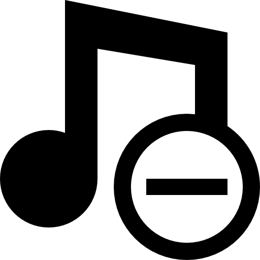 Music remove button