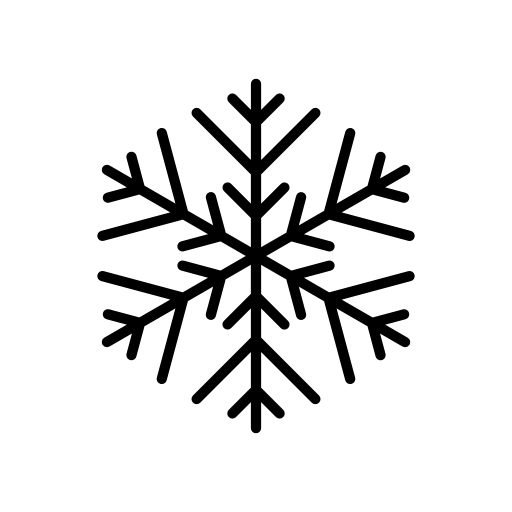 Snowflakes lines