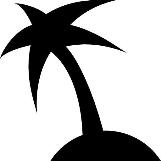 Palm tree shape
