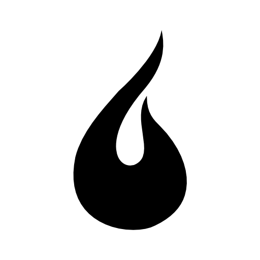 Flame silhouette variant
