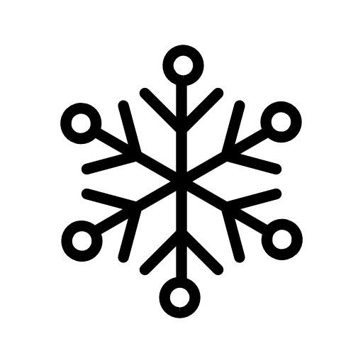 Snowflakes lines variant