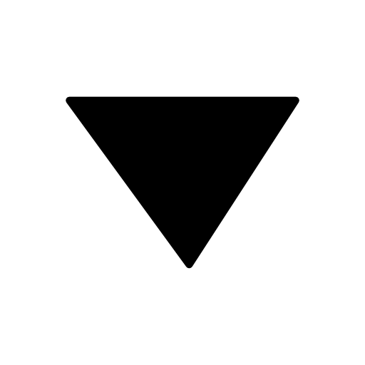 Sort down triangular symbol