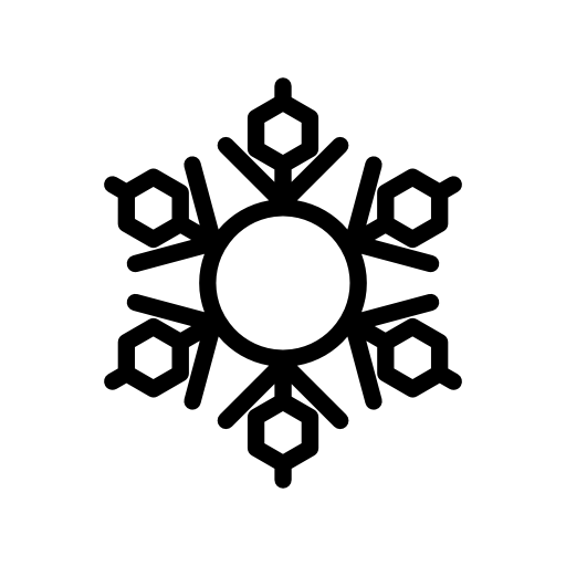 Snow crystal flake variant