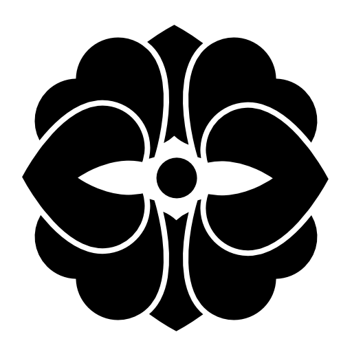 Flower of complex design shape