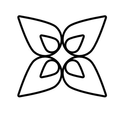 Flower with 4 petals