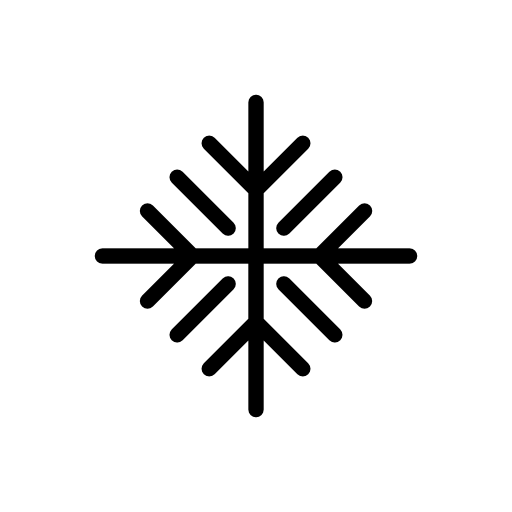 Snow flake outlines