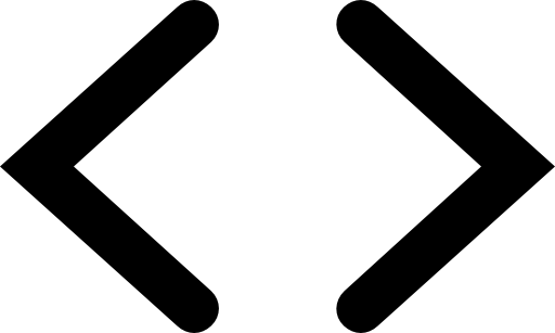 Two arrow point to left and right