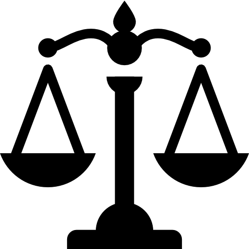 Scales representing justice
