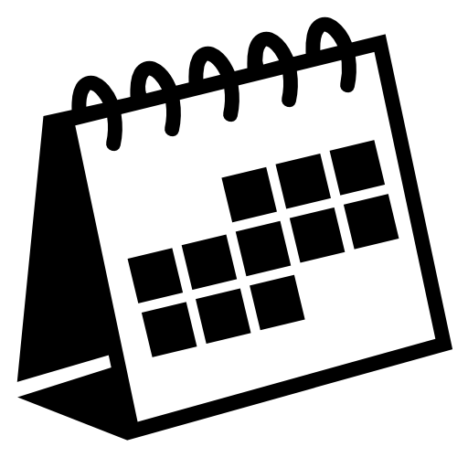 Spring desktop calendar variant