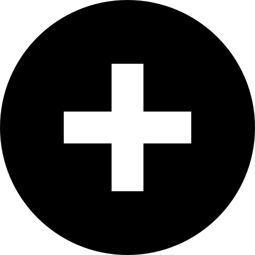 Plus symbol in a circle. add button